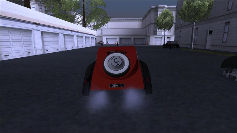 GTA San Andreas Cruella Car v1 Mod - GTAinside.com