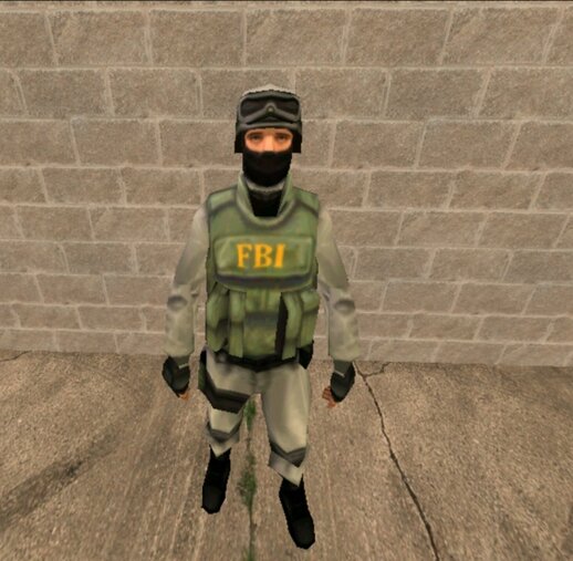 GTA San Andreas FBI SWAT Retexture.v1 Mod - GTAinside.com