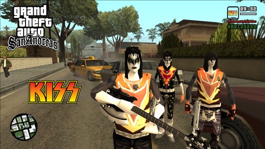 KISS Band Members (Starman Mod Version)