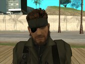 Naked Snake (with bandana and eyepatch) from Metal Gear Solid 3: Snake Eater