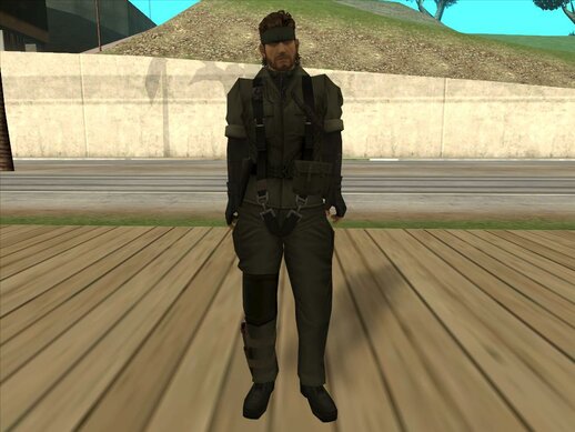 Naked Snake (with bandana and without eyepatch) from Metal Gear Solid 3: Snake Eater