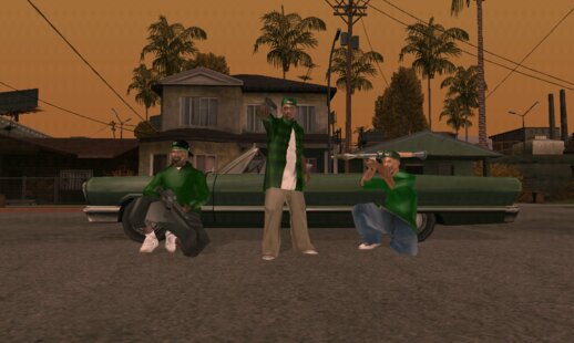 New Members of Grove Street Families