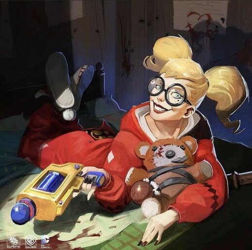 Harley Quinn Slumber Party [Infinite Crisis]