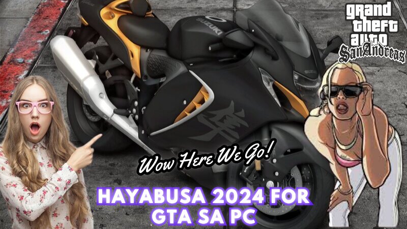 Suzuki HayaBusa 2024 samping