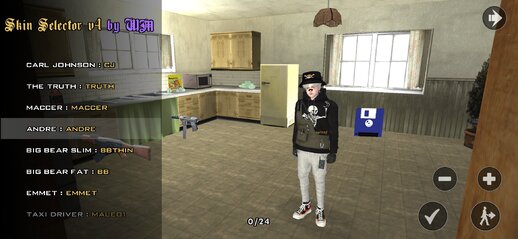 Skin Fivem Mugiwara Skull Vest for Mobile