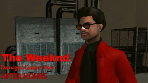 The Weeknd Damaged Custom from After Hours