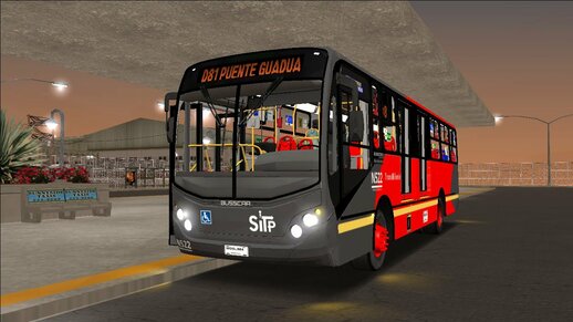 Busscar Urbanuss Pluss S3 Dual TransMilenio 