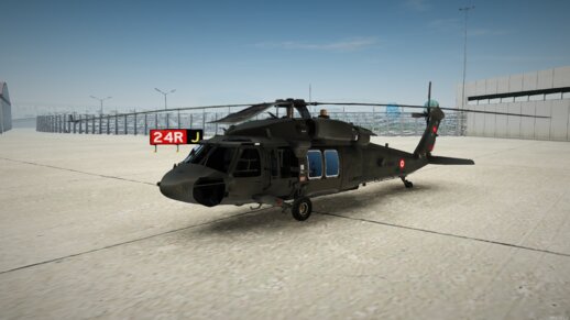 UH60A Sikorsky Jandarma Helikopteri.