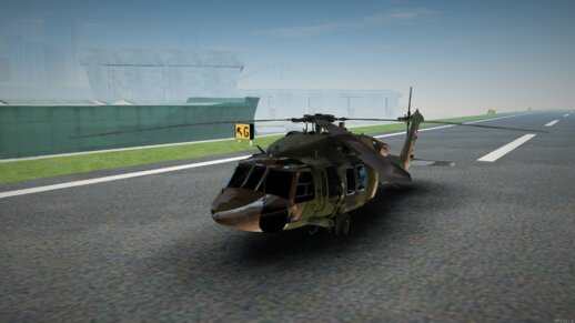 Kara Kuvvetleri UH60A Sikorsky Modu