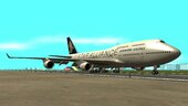 Singapore Airlines Boeing 747-412 9V-SPP Star Alliance Livery