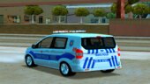 Ford Tourneo Courier Trafik Polis Araçı V1