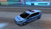 Ford Tourneo Courier Trafik Polis Araçı V1