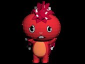 Flaky del juego Happy Tree Friends False Alarm