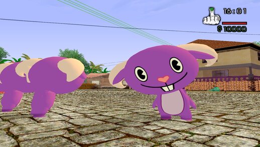 Rudy del juego Happy Tree Friends False Alarm