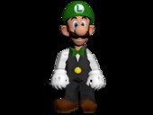 Luigi Dealer o distribuidor del casino de Super Mario 64 DS Remasterizado