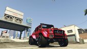 Mercedes-Benz G63 AMG 10x10 Custom Double Dually [Add-On] [Extras]