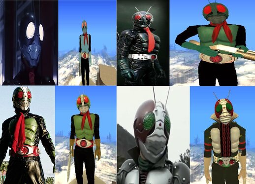 Kamen Rider 2000s The Firts 2005-the Next 2007(Remakes Movies Heisei) Pack