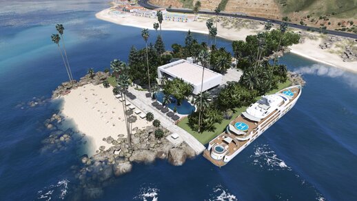 Milionaire's Beach Villa (Ymap / Menyoo)