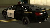 SCSO 2013 Ford Taurus