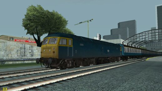 British Rail Class 47 Passenger Train