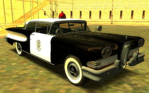 Ford Edsel 1958 Police