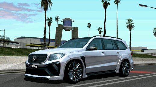 2017 Mercedes Benz GLS63 X166 Winner Larte Design by MineMods