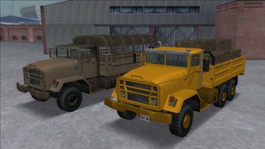 Barracks OL & Flatbed OL 5 ton truck (SA Style)