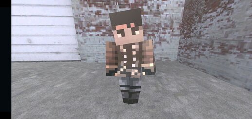 Ruan Matheus Minecraft With Resident Evil 4 Jacket Converted To Pc
