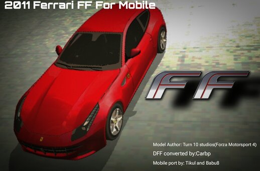 2011 Ferrari FF For Mobile