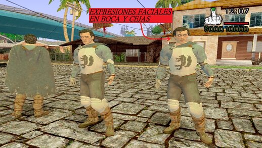 Ash Williams Con Traje Medieval Muerto o Zombie de Evil Dead 3 The Game CON EXPRESIONES FACIALES EN BOCA Y CEJAS