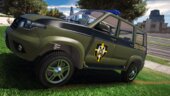 UAZ Patriot Green - Vojna Policija (Military Police of Serbia) [Replace | ELS]