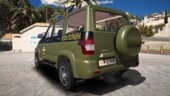 UAZ Patriot Green - Vojna Policija (Military Police of Serbia) [Replace | ELS]