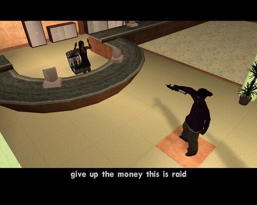 Ballas Robbery Bank Mission (DYOM)