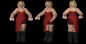 Alice de RESIDENT EVIL HUESPED MALDITO de 2002 PORTEADA DE RESIDENT EVIL 3 REMAKE CON EXPRESIONES FACIALES EN BOCA