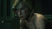 Alice Herida de RESIDENT EVIL HUESPED MALDITO de 2002 PORTEADA DE RESIDENT EVIL 3 REMAKE CON EXPRESIONES FACIALES EN BOCA