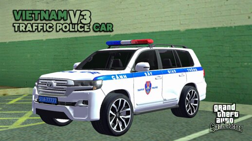 Vietnam Traffic Police Car V3 - Xe CSGT Việt Nam V3