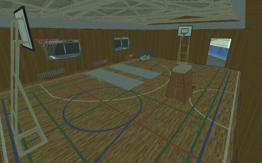 DOAXVV Modular Room  School Gym