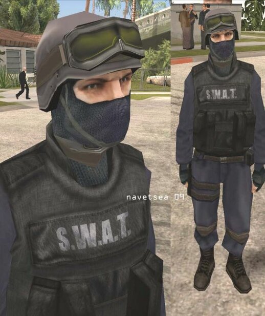 New SWAT HD Texture