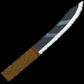 Cuchillo de Invisible Wall de My Hero Academia The Strongest Hero