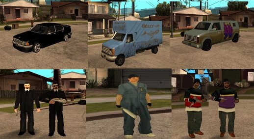 GTA 3 Gangs (SA Style)