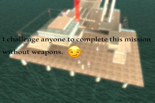 I Challenge Anyone To Complete This Mission Without Weapons