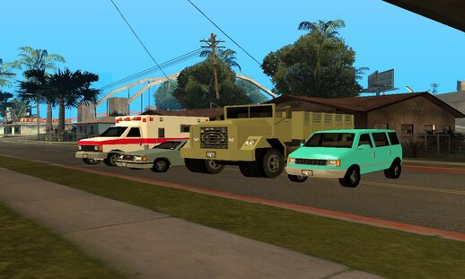 GTA 3 Alpha Original Vehicles Pack For GTA SA