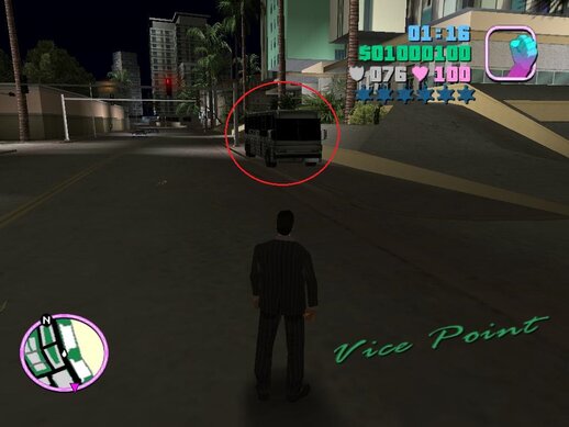 Transport In Bus For GTA Vice City