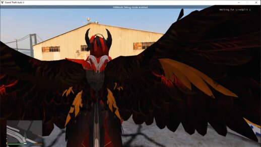 BloodRaven x Suit Wings pubg 1.0