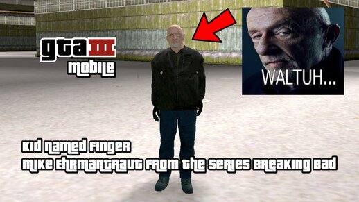 Mike Ehrmantraut GTA 3 Skin for Mobile