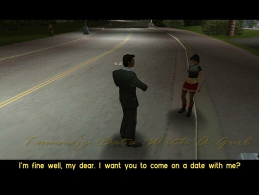 Date With Any Ped For GTA Vice City