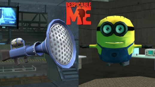 Despicable Me Fart Gun and Minion Grenade