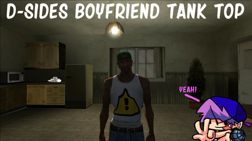 D-Sides Boyfriend Tank Top (From Friday Night Funkin' D-Sides)