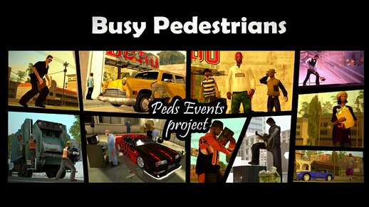 Busy Pedestrians: Peds Events Project