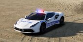 Ferrari 488 GTB Trafik Polisi | ELS | ADD-ON